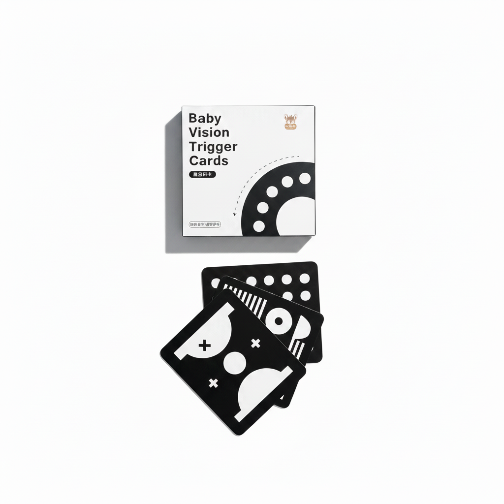 Baby Vision BW con tarjetas