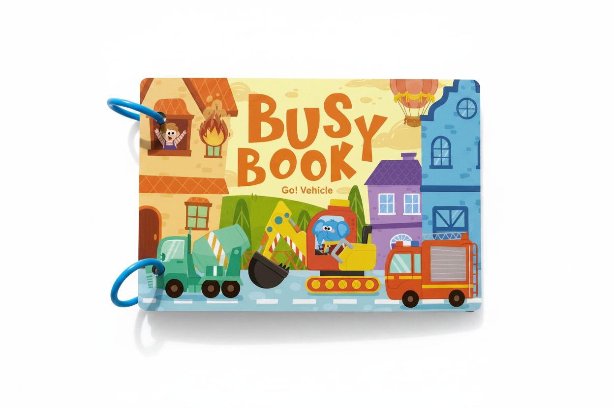 Busy Book - Vehicle