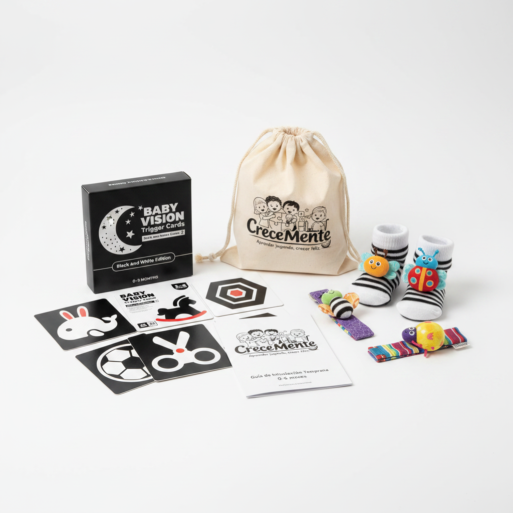 Pack bebé CreceMente completo