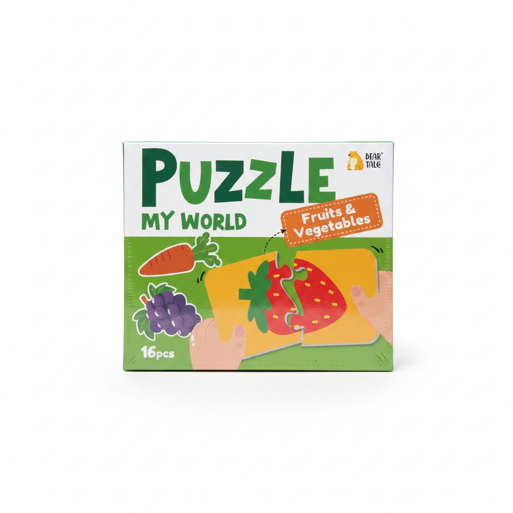Puzzle My World - Fruits & Vegetables