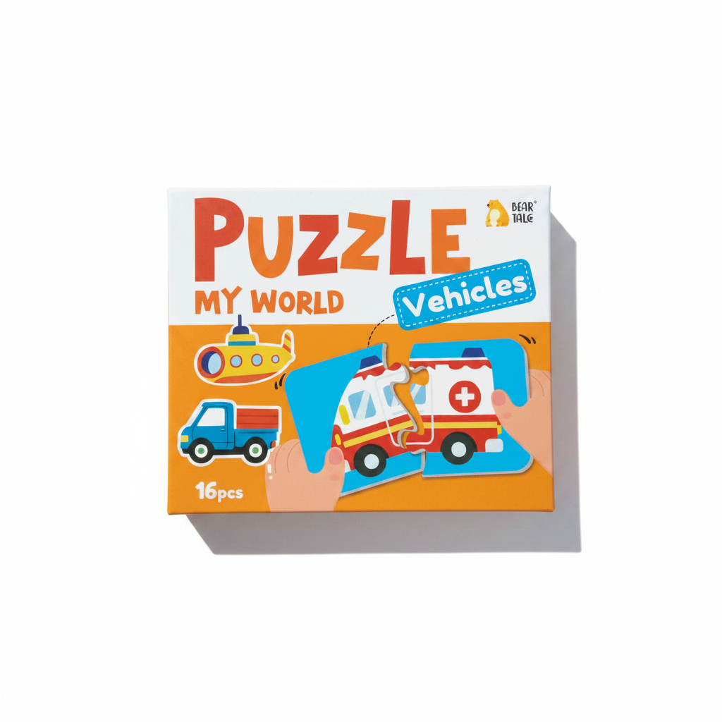 Puzzle My World - Vehicles