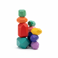 Wooden Stacking Gems
